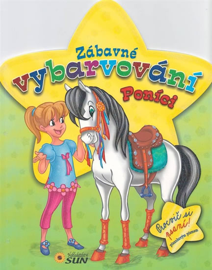 Obrázok Poníci - Zábavné vybarvování (zelená)