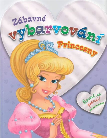 Obrázok Princezny - Zábavné vybarvování (fialová)