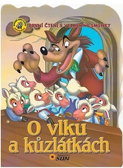 Obrázok O vlku a kůzlátkách - První čtení s velkými písmenky