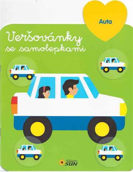 Obrázok Auta - Veršovánky se samolepkami