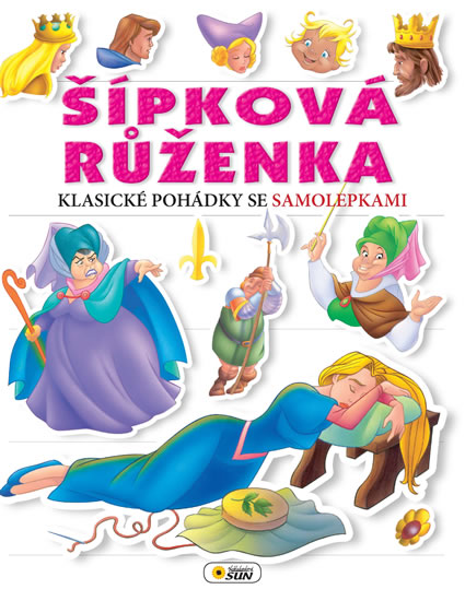 Obrázok Šípková Růženka - Klasické pohádky se samolepkami