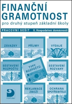 Obrázok Finanční gramotnost pro druhý stupeň  ZŠ Pracovní sešit II. Hospodaření domácnosti