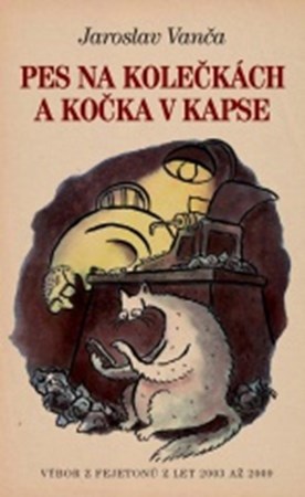 Obrázok Pes na kolečkách a kočka v kapse