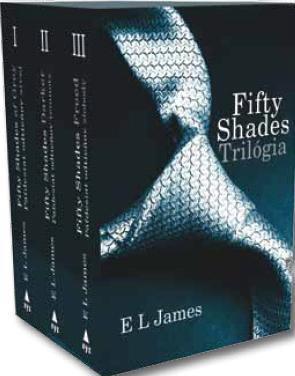 Obrázok Fifty Shades Trilógia: Trilógia Pätdesiat odtieňov - box 1-3