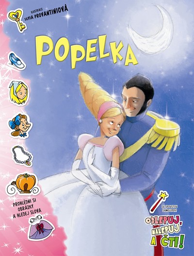 Obrázok Popelka - Odlepuj, nalepuj, čti!
