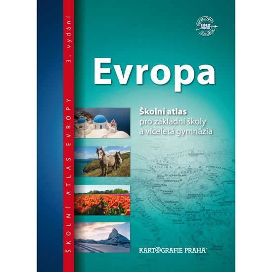 Obrázok Evropa - Školní atlas pro ZŠ a víceletá gymnázia
