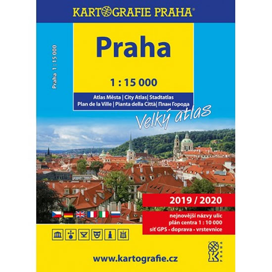 Obrázok Praha – Velký atlas, 1 : 15 000