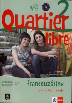 Obrázok Quartier libre 2 - učebnice + PS + CD+ DVD + časopis La revue de jeunes