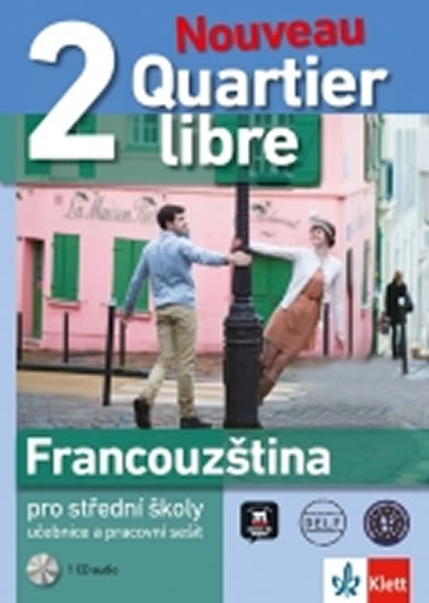 Obrázok Quartier libre Nouveau 2 – učebnice s pracovním sešitem + 2CD