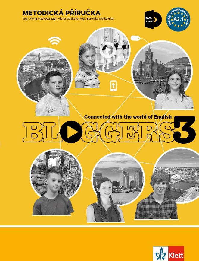 Obrázok Bloggers 3 (A2.1) – metodická příručka s DVD + učitelská licence