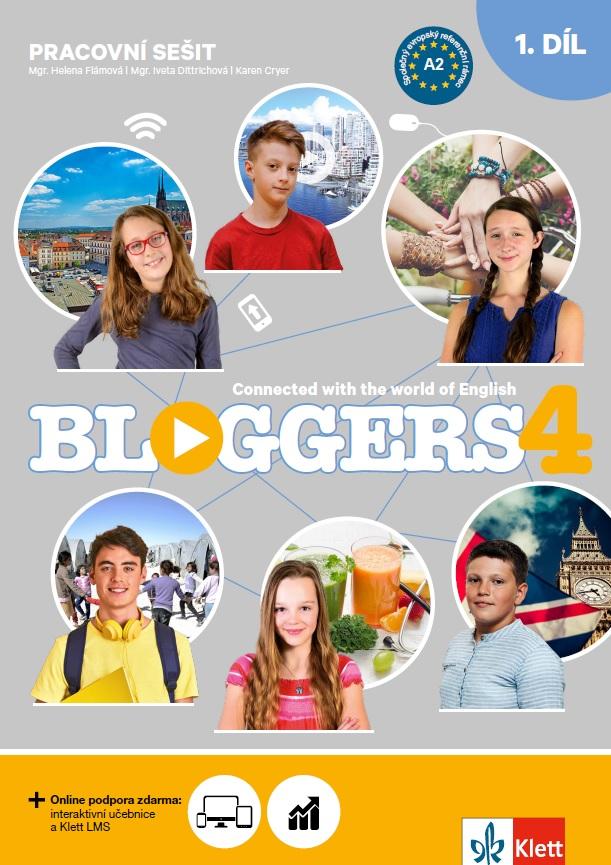 Obrázok Bloggers 4 (A2.2) – 2dílný pracovní sešit + žákovská licence