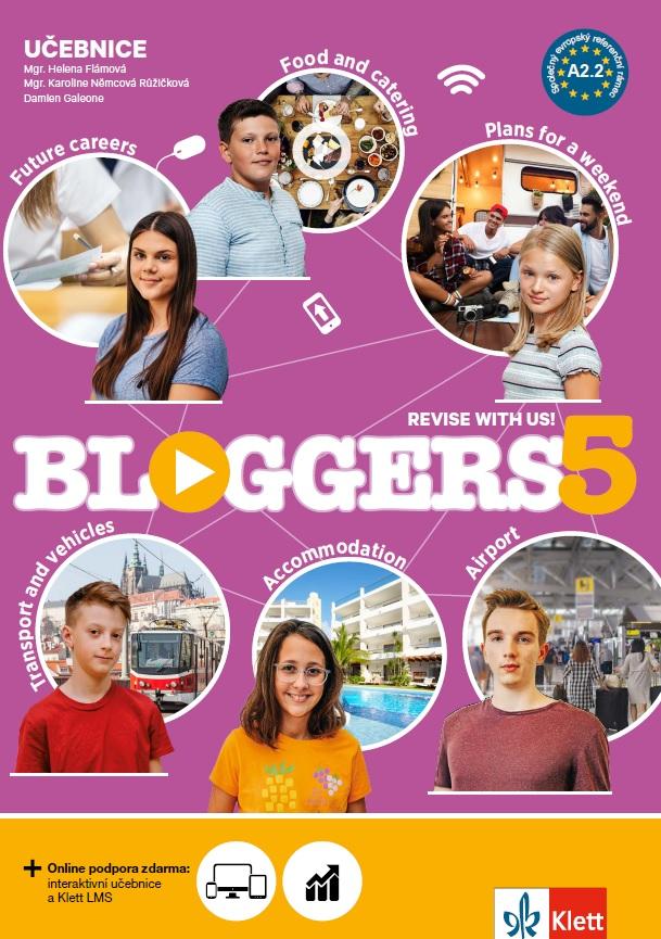 Obrázok Bloggers 5 (A2) – učebnice