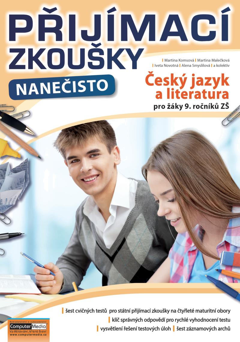 Obrázok Přijímací zkoušky nanečisto - Český jazyk a literatura pro žáky 9. ročníků ZŠ