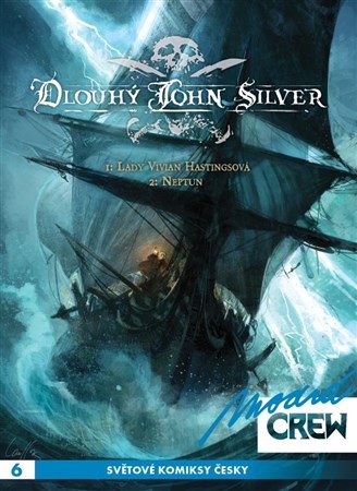 Obrázok Modrá CREW 6 - Dlouhý John Silver 1 + 2
