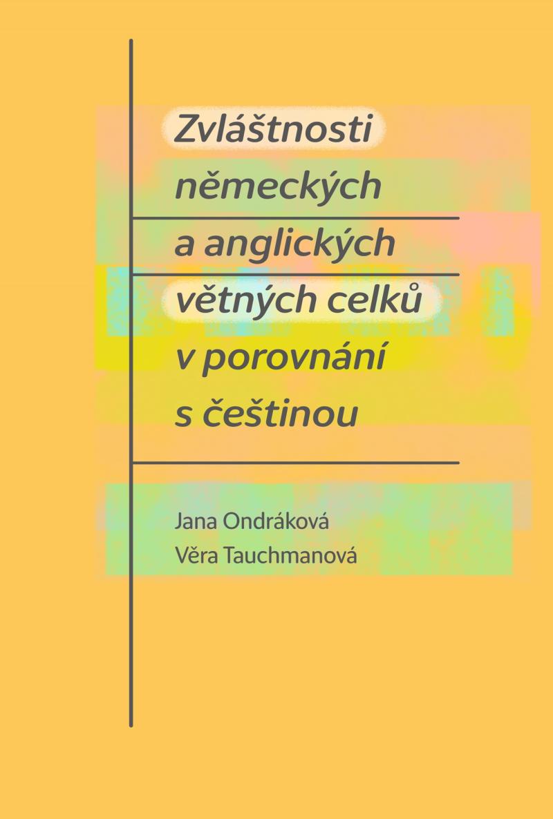 Obrázok Zvláštnosti německých a anglických větných celků v porovnání s češtinou