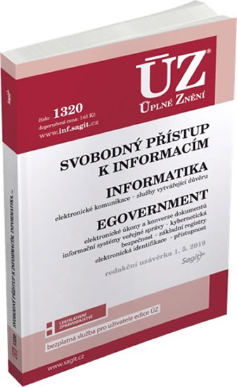 Obrázok ÚZ 1320 Informace, eGovernment