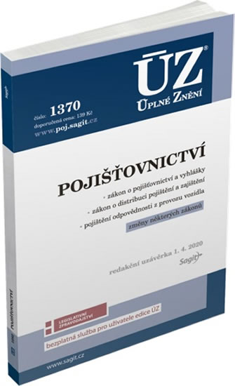 Obrázok ÚZ 1370 Pojišťovnictví, pojištění odpově