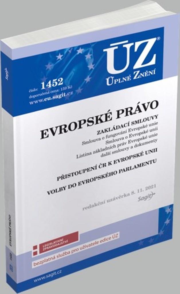 Obrázok ÚZ 1452 Evropské právo