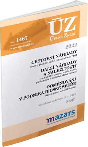 Obrázok ÚZ 1467 Cestovní náhrady, Odměňování v podnikatelské sféře, 2022