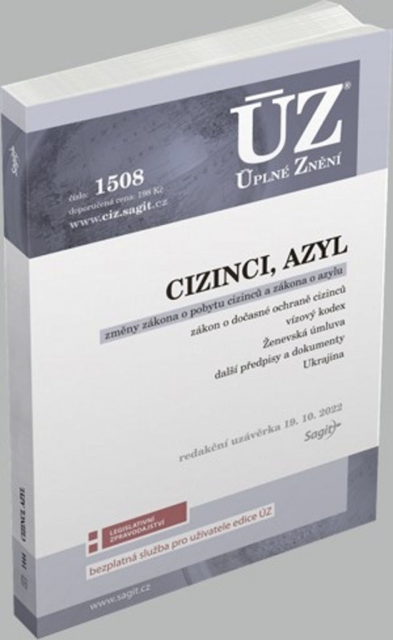 Obrázok ÚZ 1508 Cizinci, azyl