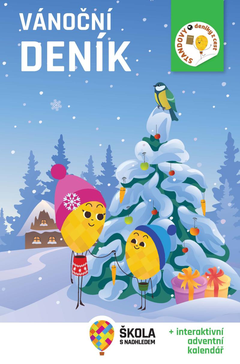 Obrázok Vánoční deník + interaktivní adventní kalendář