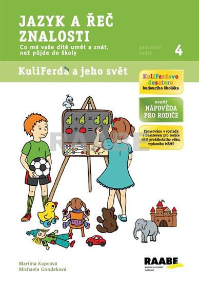 Obrázok Jazyk a řeč, znalosti - pracovní sešit
