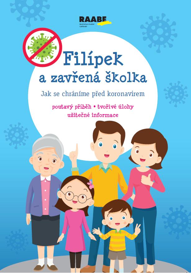 Obrázok Filípek a zavřená školka - pracovní sešit. Jak se chráníme před koronavirem