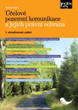 Obrázok Účelové pozemní komunikace a jejich práv