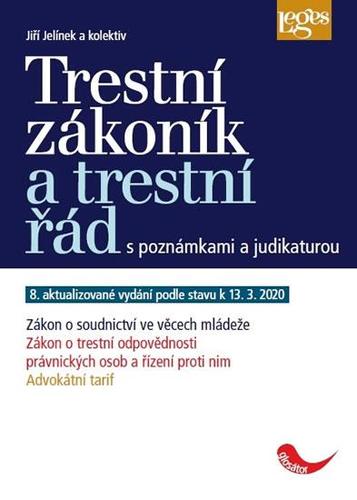 Obrázok Trestní zákoník a trestní řád s poznámka