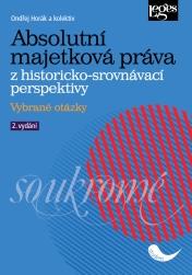 Obrázok Absolutní majetková práva z historicko-srovnávací perspektivy - Vybrané otázky