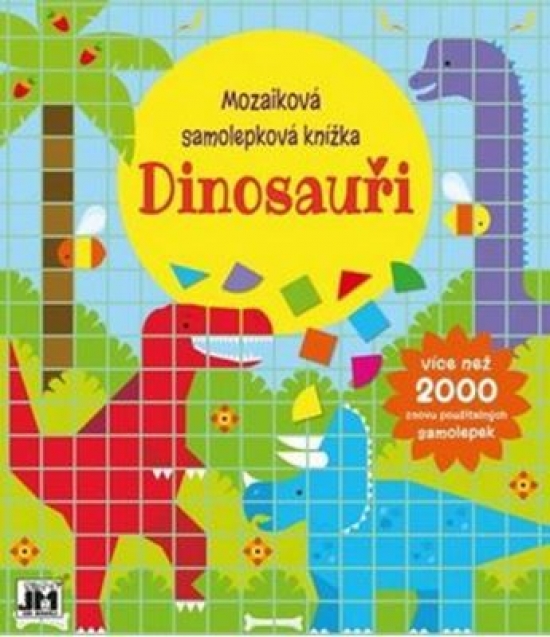 Obrázok Dinosauři - Mozaiková samolepková knížka