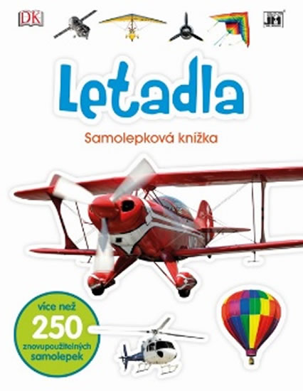 Obrázok Letadla -  Samolepková knížka