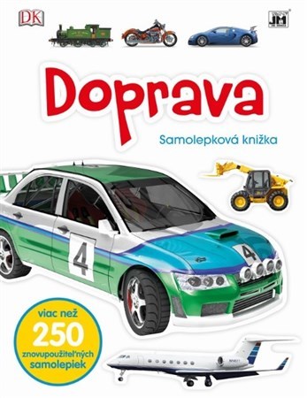 Obrázok Samolepková knižka/ Doprava