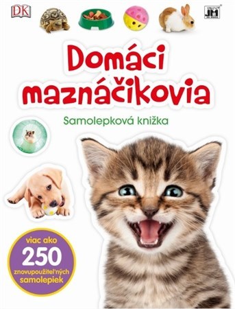 Obrázok Samolepková knižka/ Domáci maznáčikovia