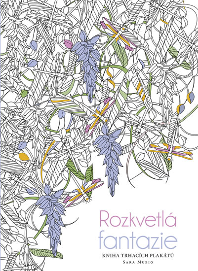 Obrázok Rozkvetlá fantazie - Kniha trhacích plakátů