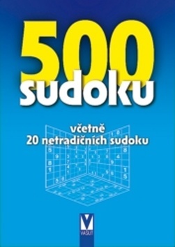 Obrázok 500 sudoku (bleděmodrá obálka)