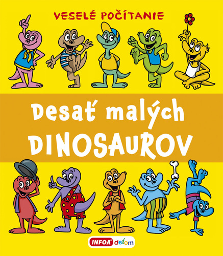 Obrázok Desať malých dinosaurov