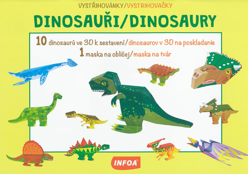 Obrázok Vystřihovánky - Dinosauři/Dinosaury (CZ/SK vydanie)
