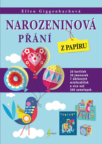 Obrázok Narozeninová přání z papíru