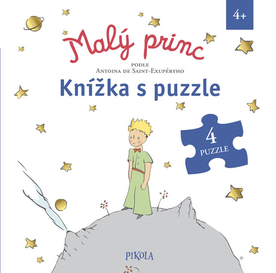 Obrázok Malý princ – knížka s puzzle