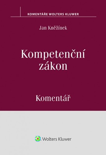 Obrázok Kompetenční zákon: Komentář