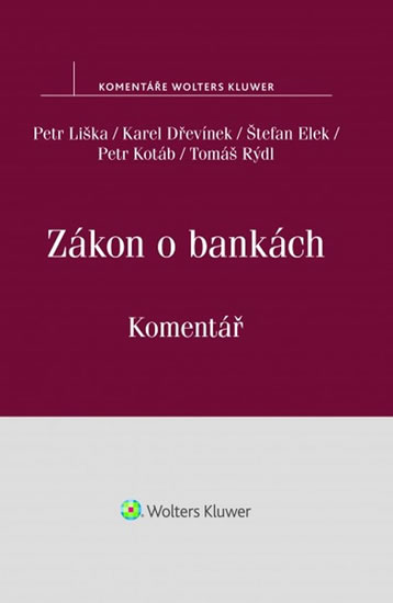 Obrázok Zákon o bankách: Komentář