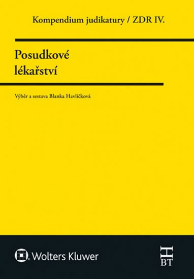 Obrázok Kompendium judikatury/ZDR IV. - Posudkové lékařství