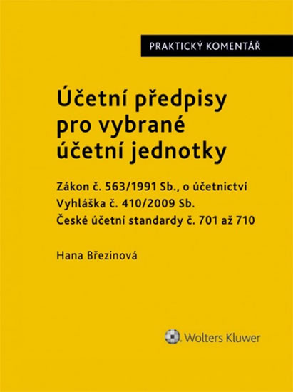 Obrázok Účetní předpisy pro vybrané účetní jednotky: Praktický komentář