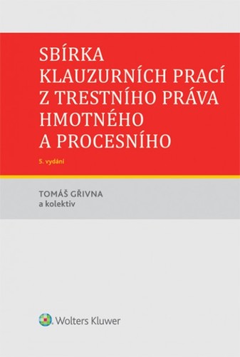 Obrázok Sbírka klauzurních prací z trestního práva