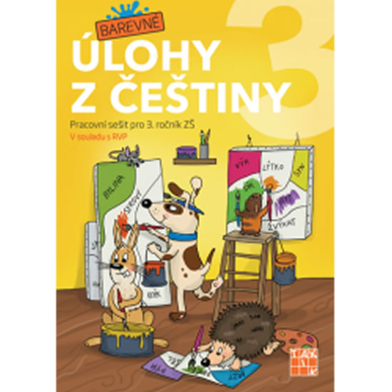 Obrázok Barevné úlohy z češtiny pro 3. ročník
