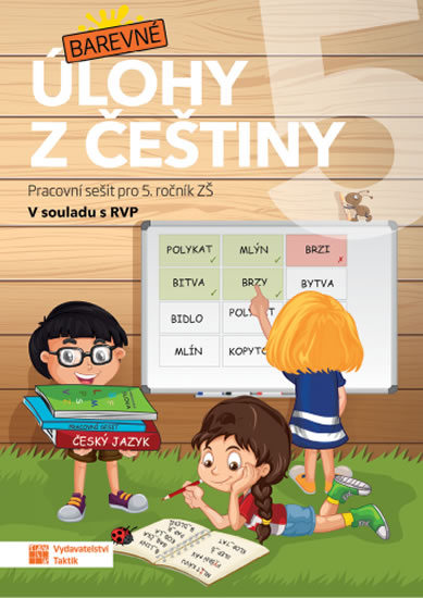 Obrázok Barevné úlohy z češtiny pro 5. ročník