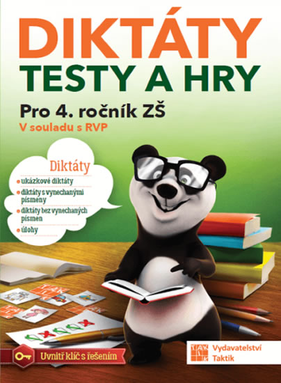 Obrázok Diktáty, testy a hry pro 4. ročník ZŠ