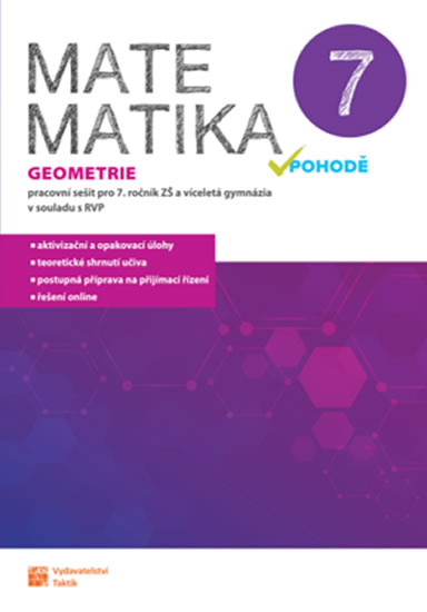 Obrázok Matematika v pohodě 7 - Geometrie - pracovní sešit