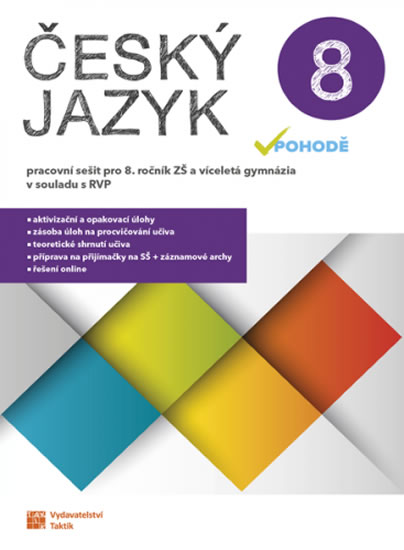 Obrázok Český jazyk v pohodě 8 – pracovní sešit